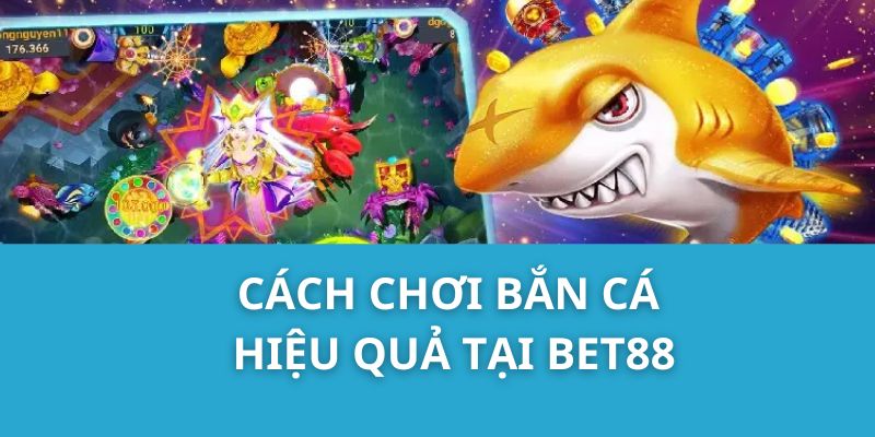 Cách chơi bắn cá hiệu quả tại Bet88